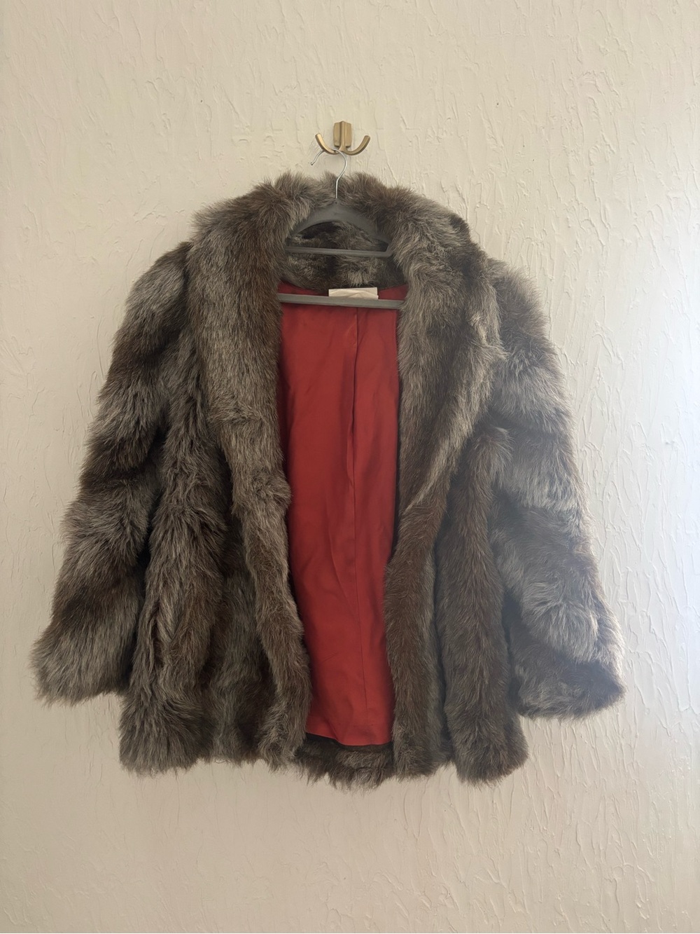 Fur Coat Size 12
